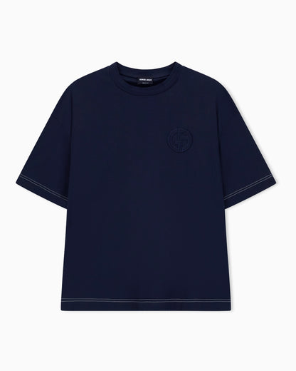 Cotton-interlock T-shirt Denim Collection