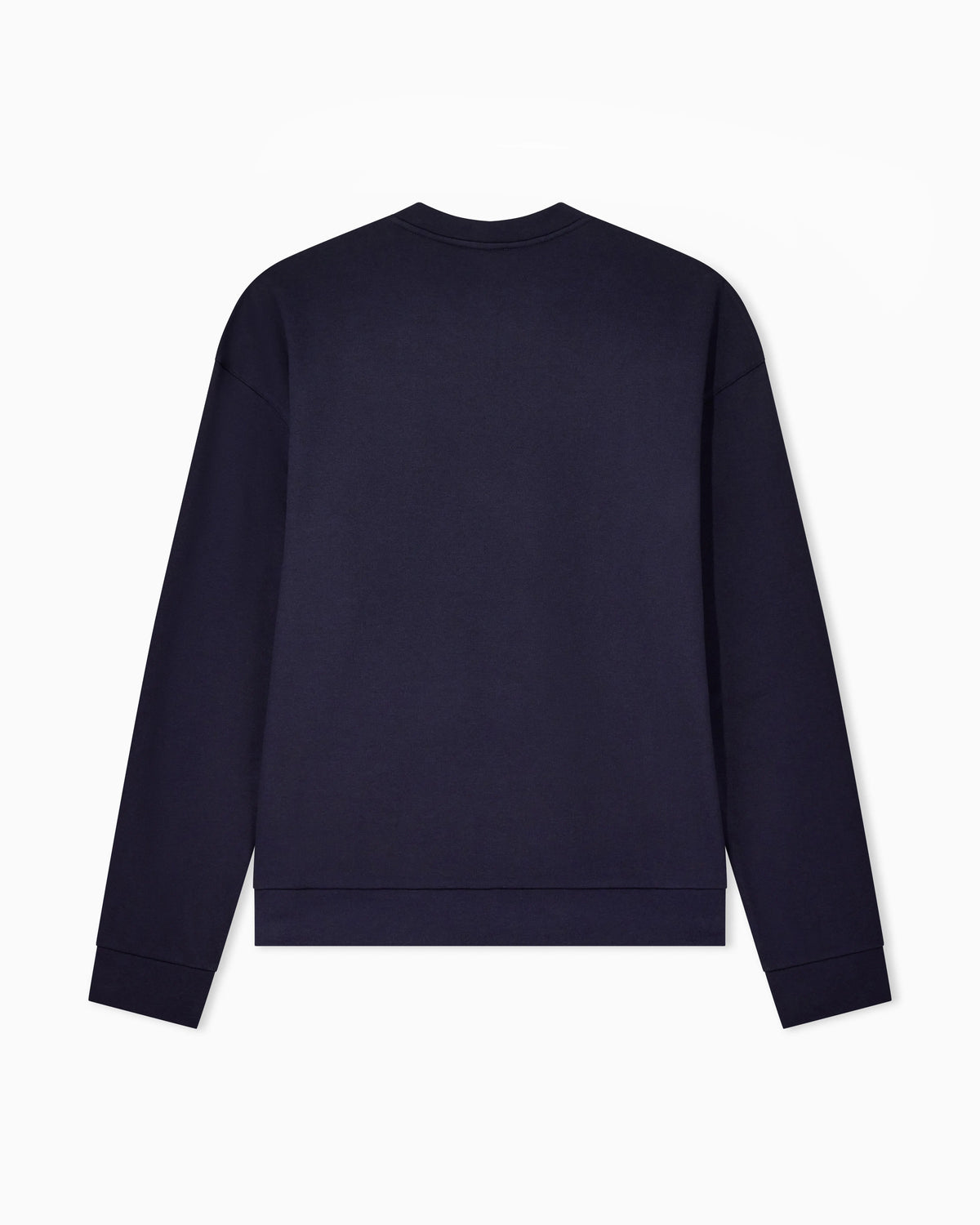Cotton and cashmere crew-neck sweatshirt