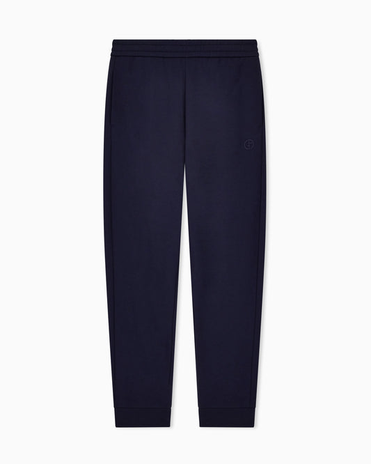 Cotton and cashmere joggers