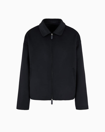Double cashmere cloth blouson