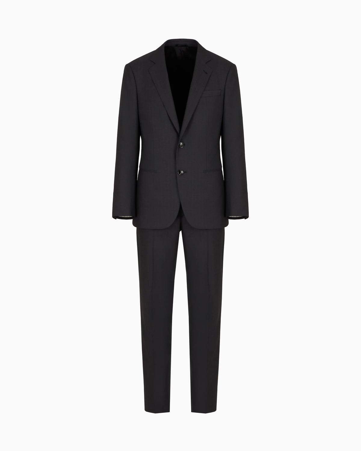 Manhattan Line pinstriped virgin-wool single-breasted suit