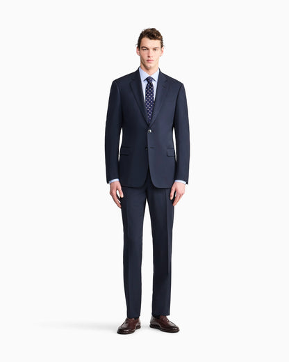 Regular-fit shirt in cotton twill