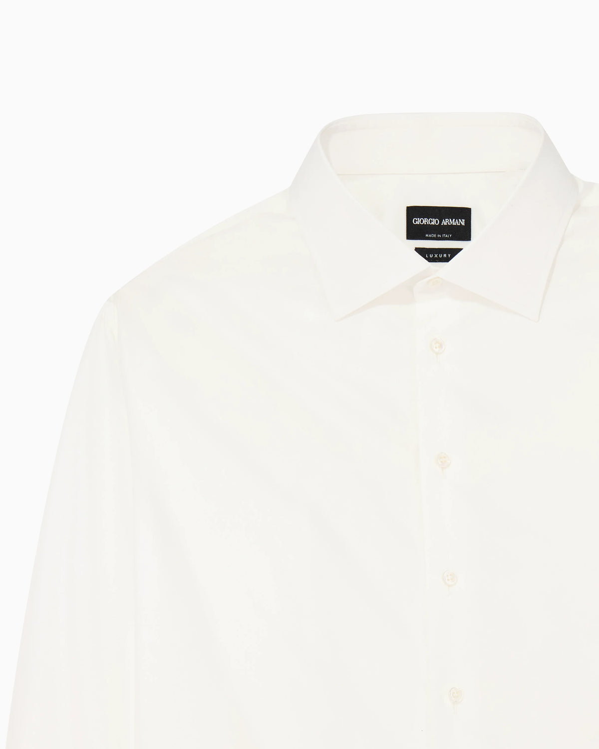 Regular-fit shirt in luxury cotton twill