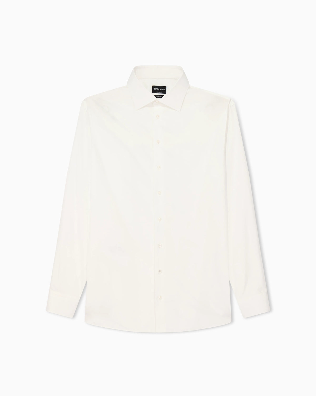 Regular-fit shirt in luxury cotton twill