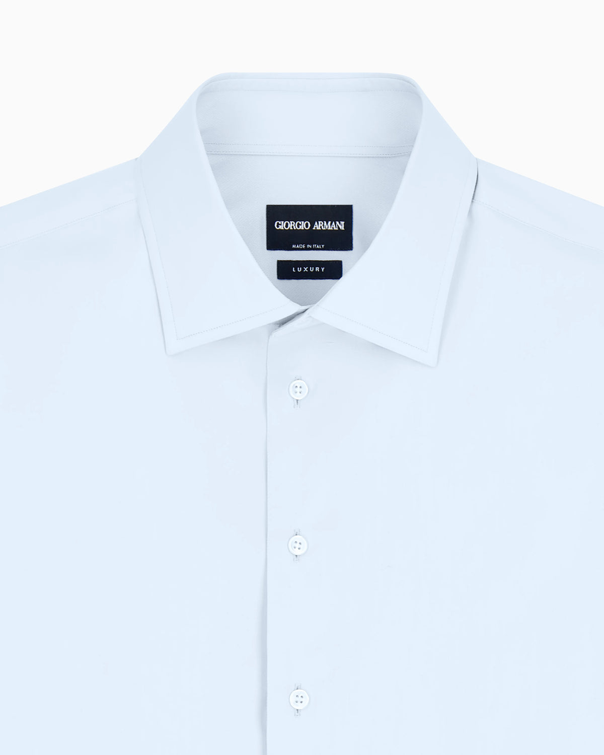 Regular-fit shirt in luxury cotton twill