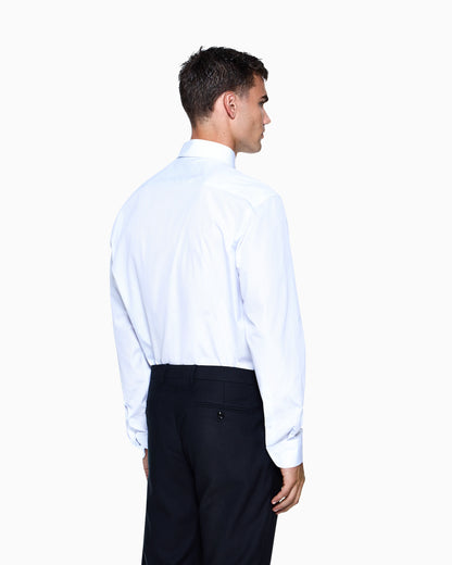 Regular-fit shirt in striped luxury cotton