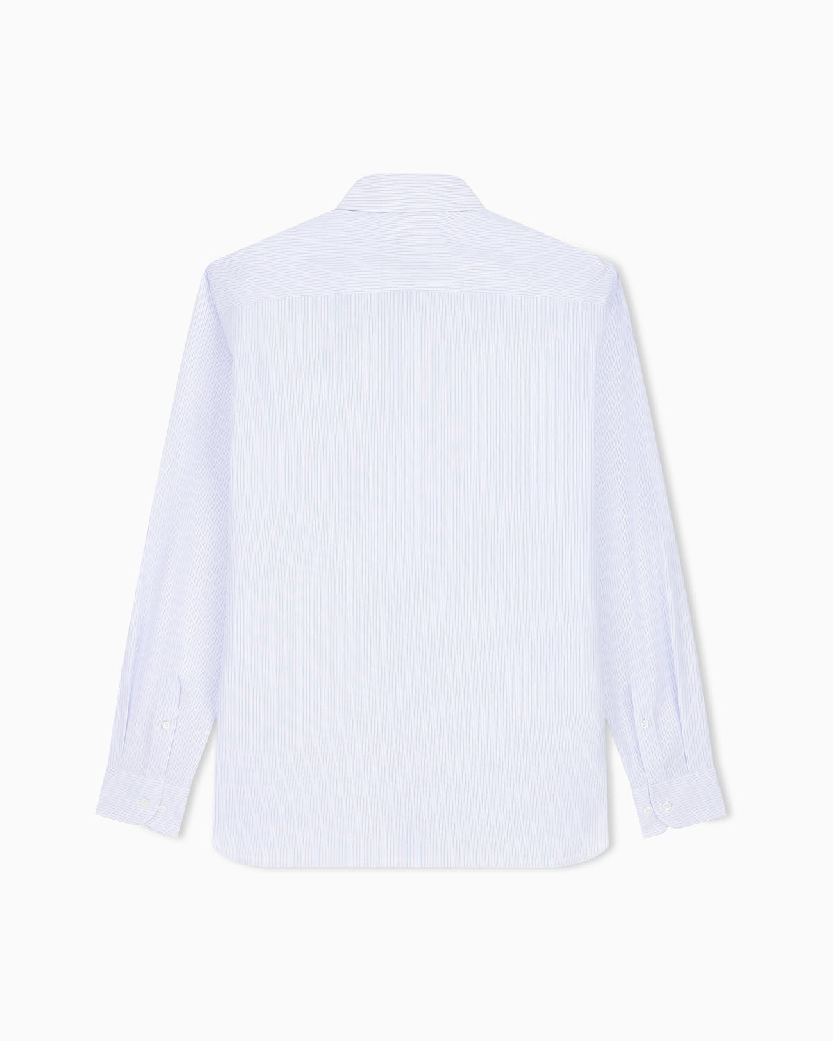 Regular fit shirt in yarn-dyed striped cotton