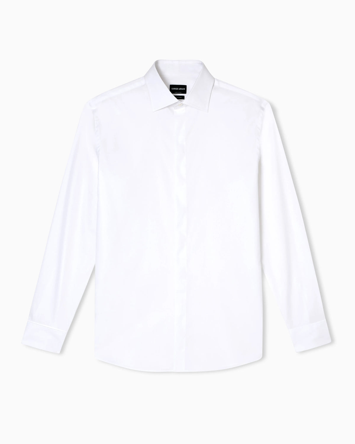Dress shirt in soft cotton with a French collar
