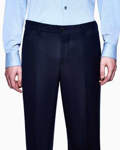 Napoli Line linen wool twill double-breasted suit
