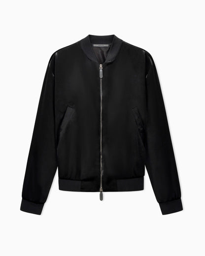 Velvet blouson