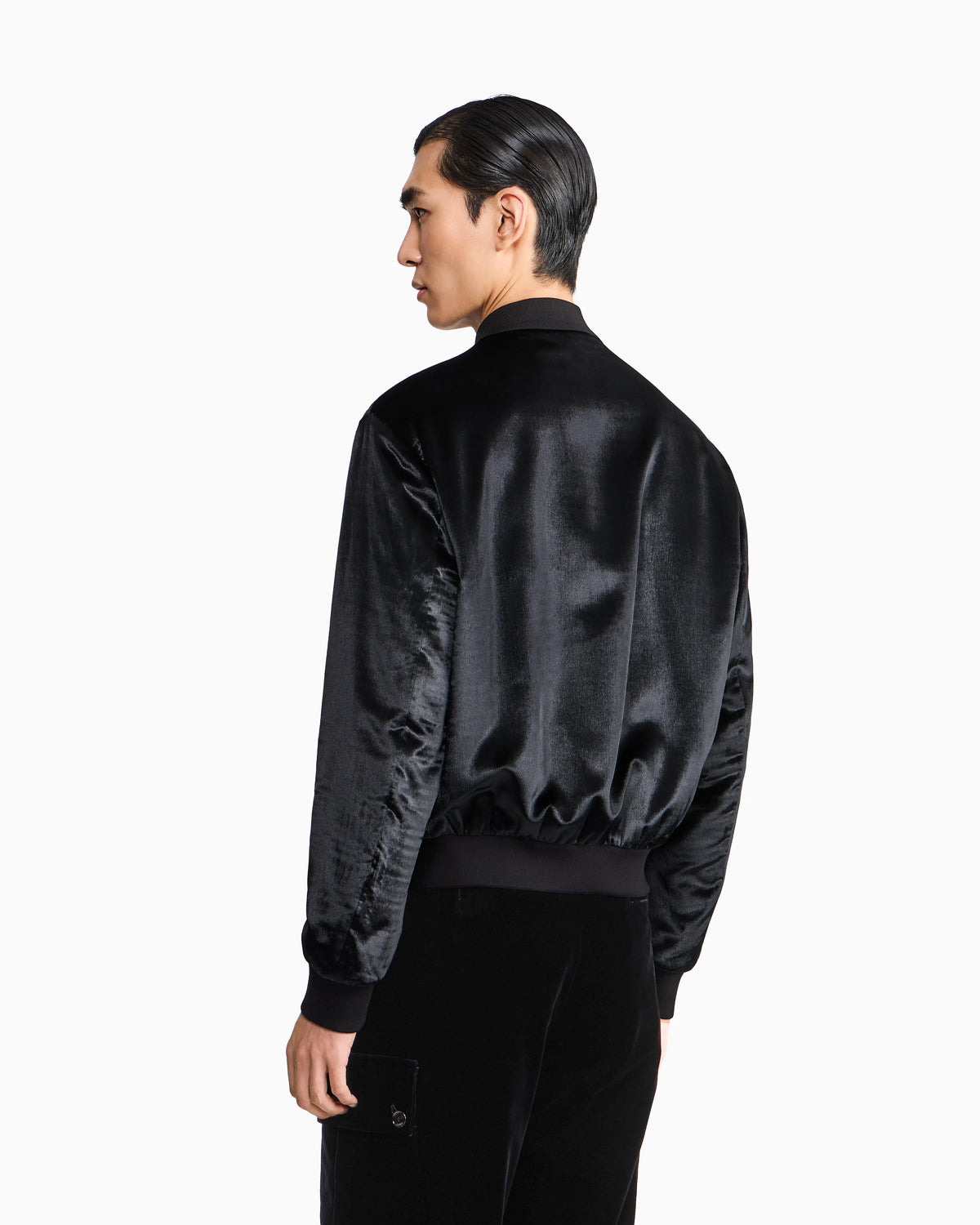 Velvet blouson