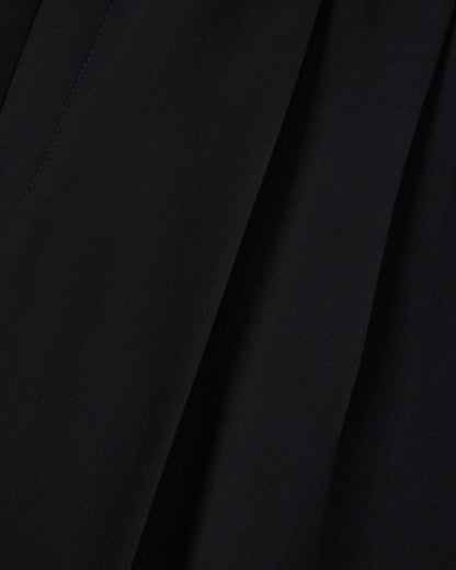 Tailored two-pleat trousers in pure virgin wool crepe