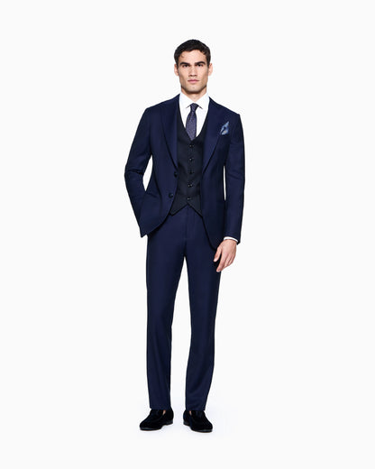 Single-breasted waistcoat in virgin wool