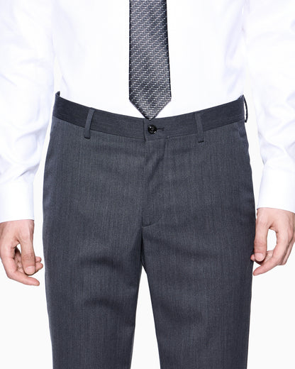 Soho Line single-breasted suit in wool twill