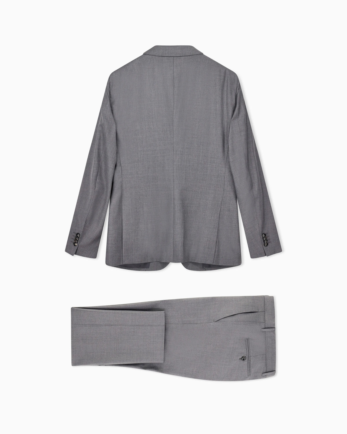 Single-breasted Soho Line suit in virgin wool and cashmere