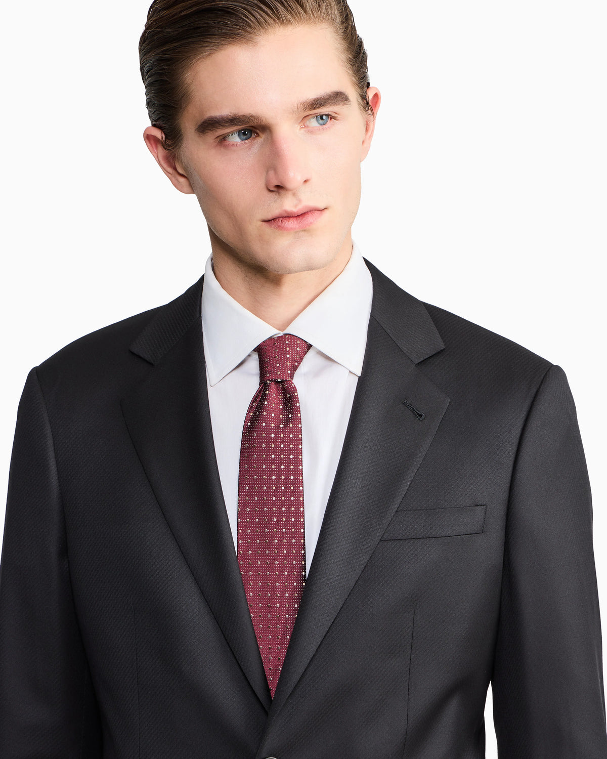 Soho Line Single-breasted suit in pure virgin wool