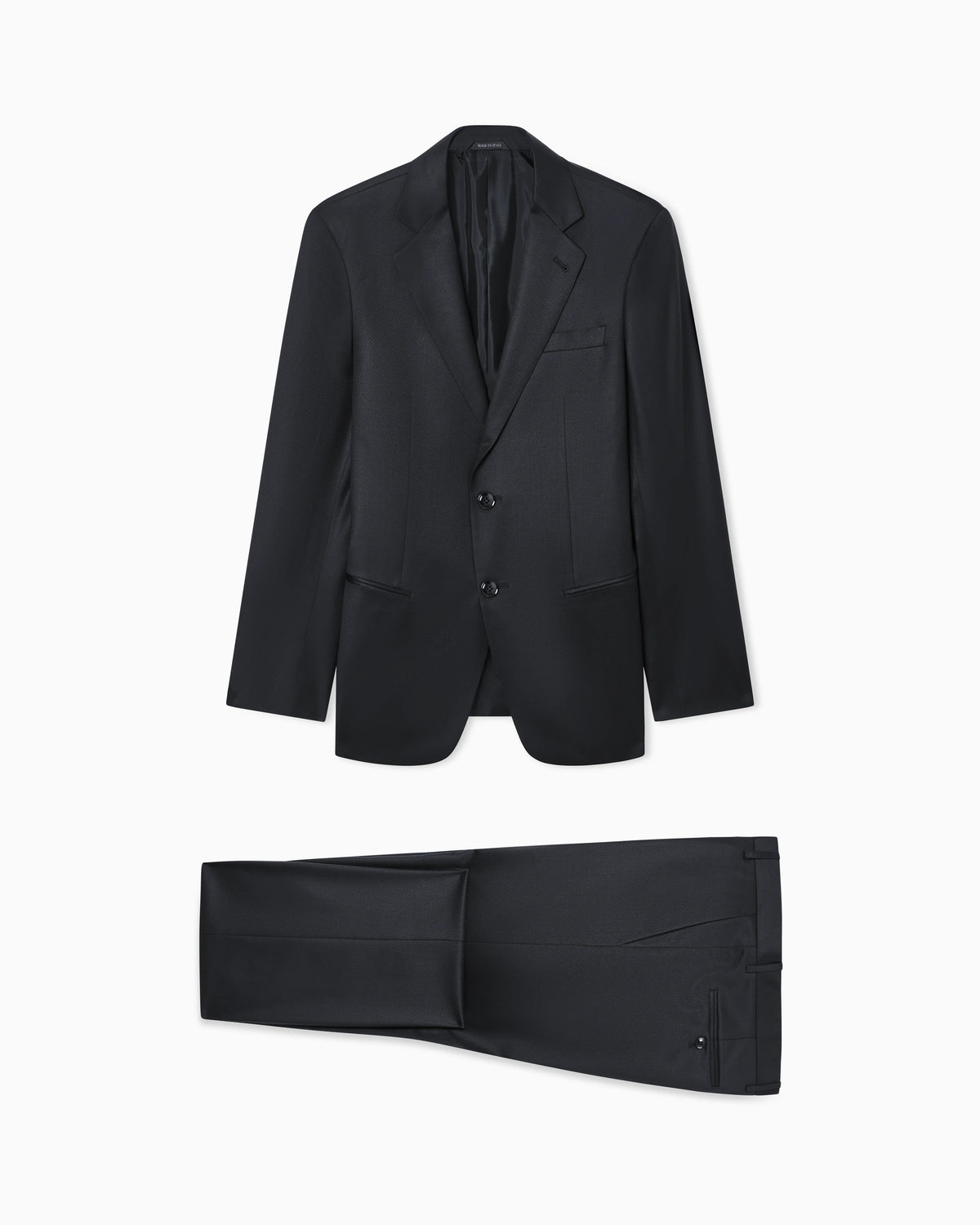 Soho Line Single-breasted suit in pure virgin wool