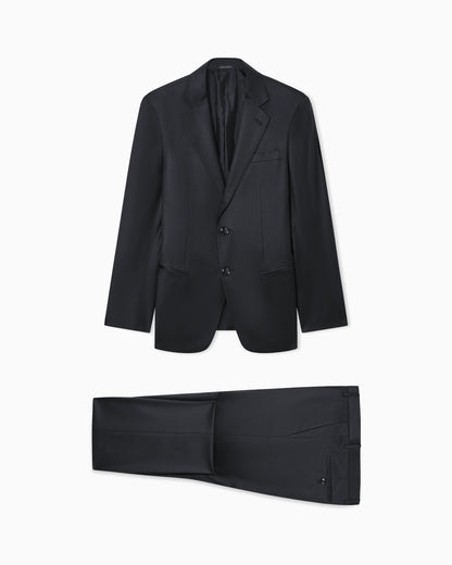 Soho Line Single-breasted suit in pure virgin wool