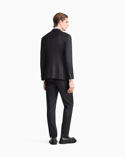 Soho Line Single-breasted suit in pure virgin wool