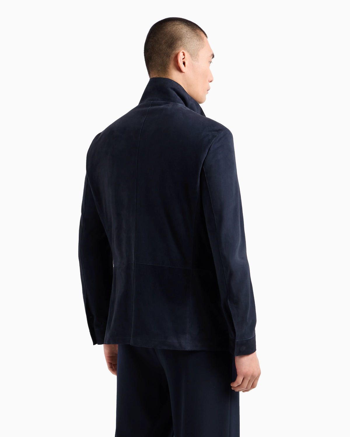 Suede safari jacket