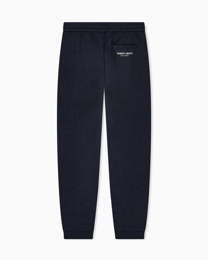 Modal-blend double-jersey joggers