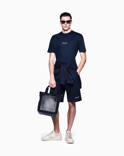 Modal-blend double-jersey Bermuda shorts