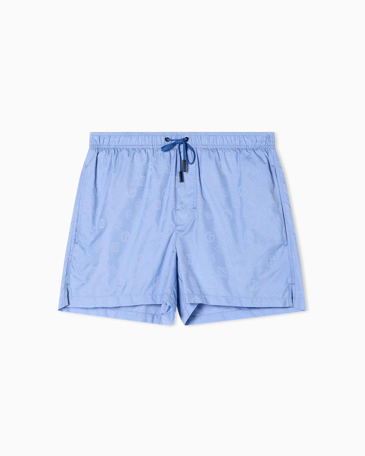Monogram swim trunks