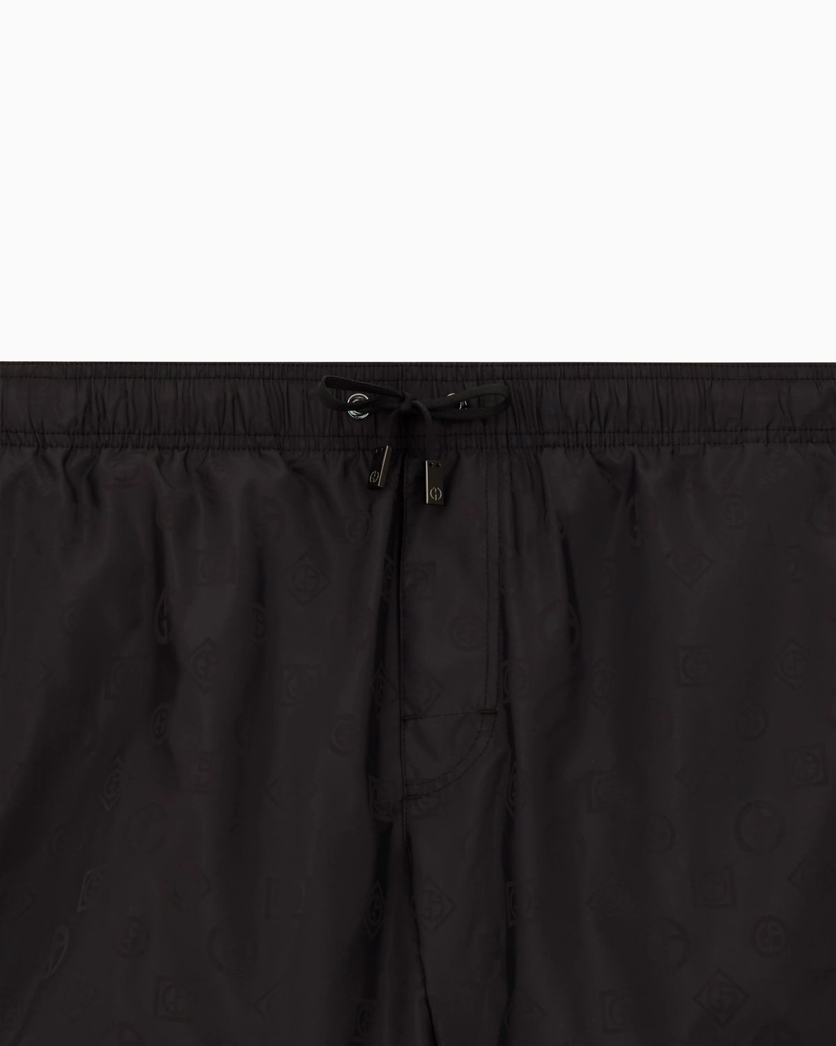 Monogram swim trunks