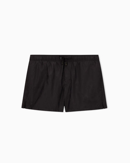 Monogram swim trunks