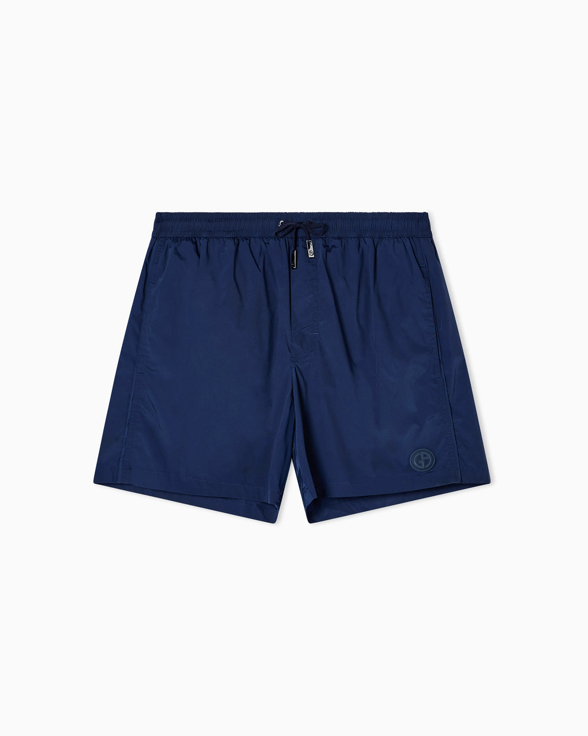 Elastic waist swim trunks