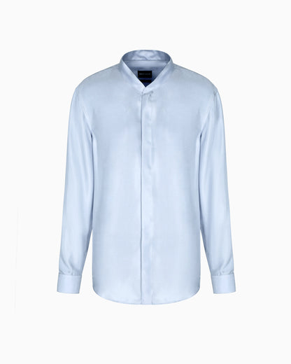 Silk twill shirt