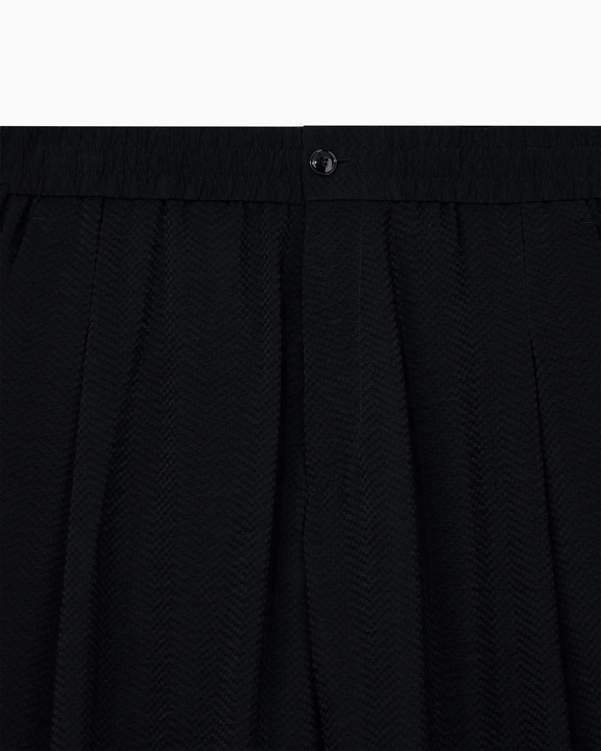 Trousers regular fit in micro jacquard chevron cupro