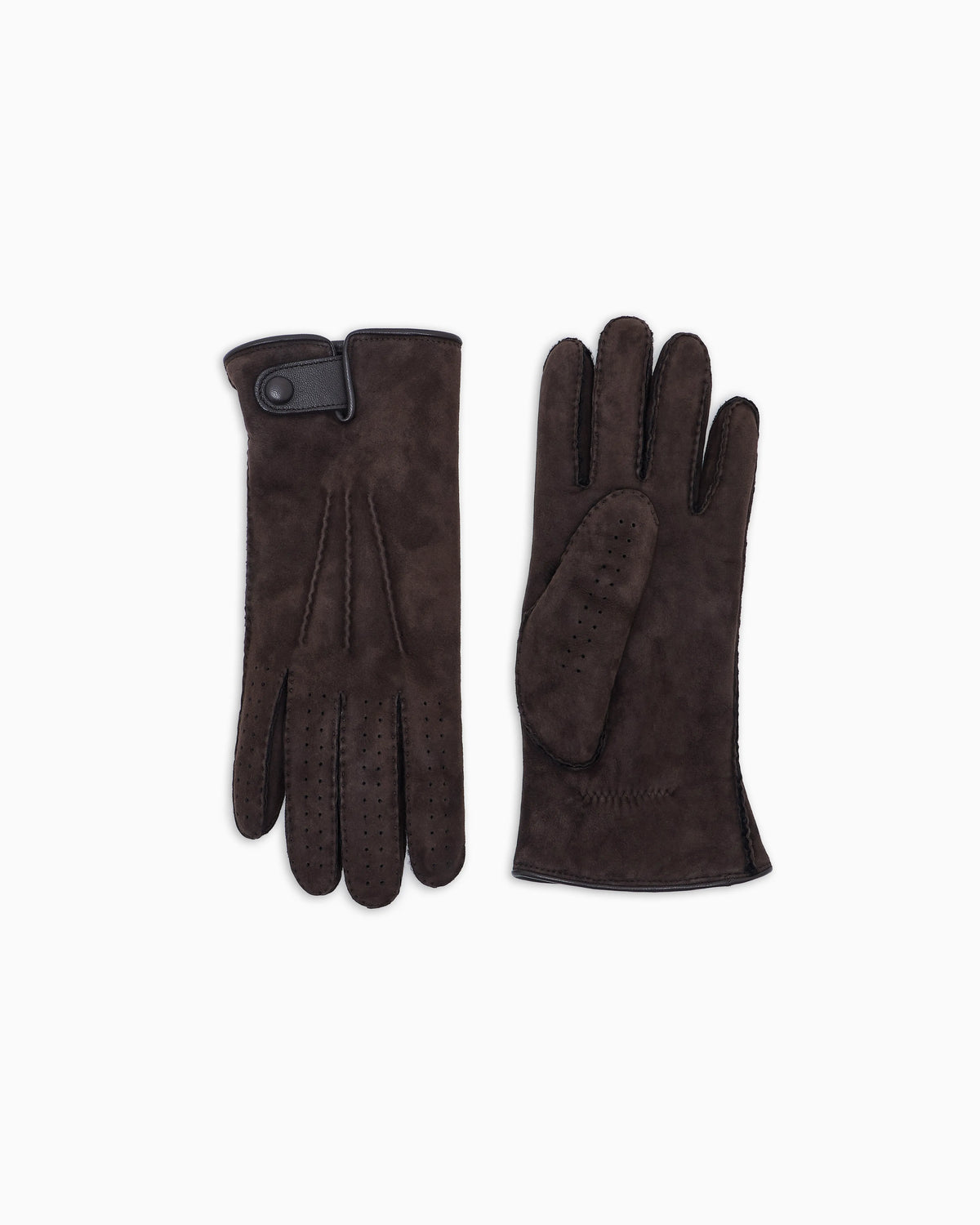 Shearling sheepskin gloves