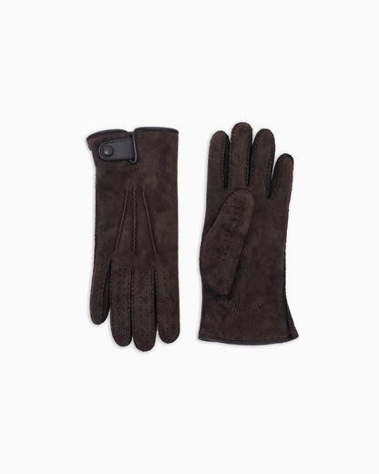 Shearling sheepskin gloves