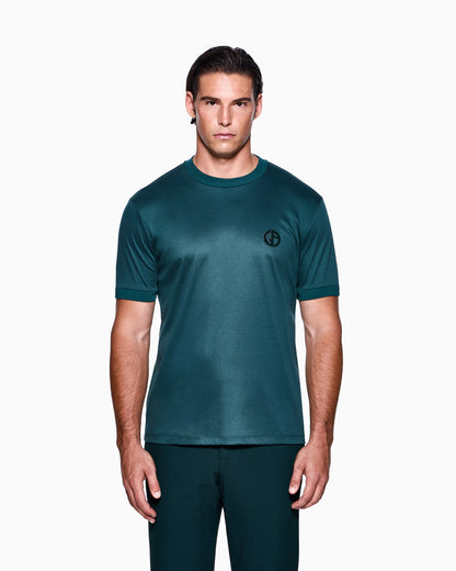 Interlock t-shirt with embroidered logo Online Exclusive