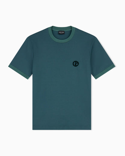 Interlock t-shirt with embroidered logo Online Exclusive