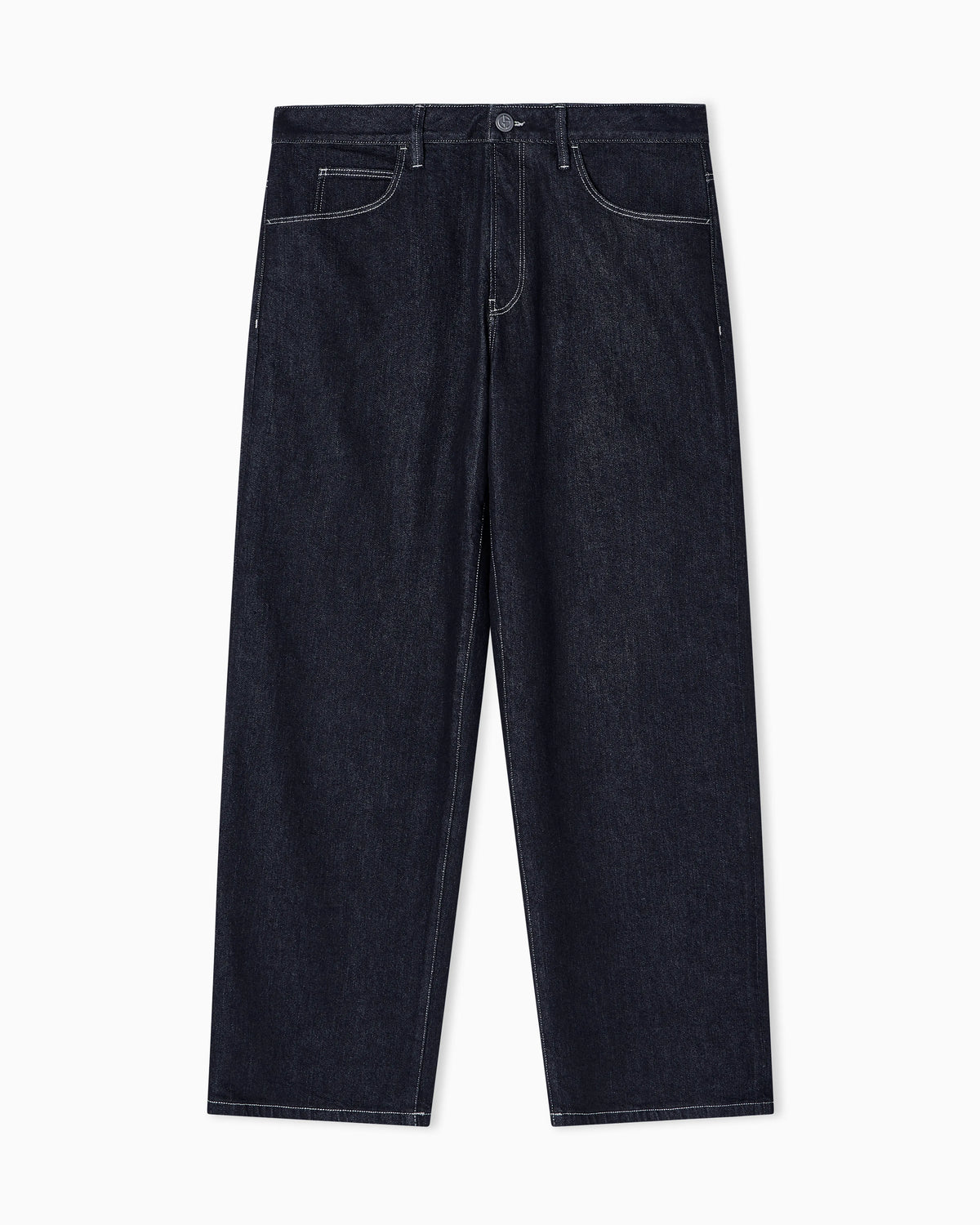cotton and modal five-pocket trousers