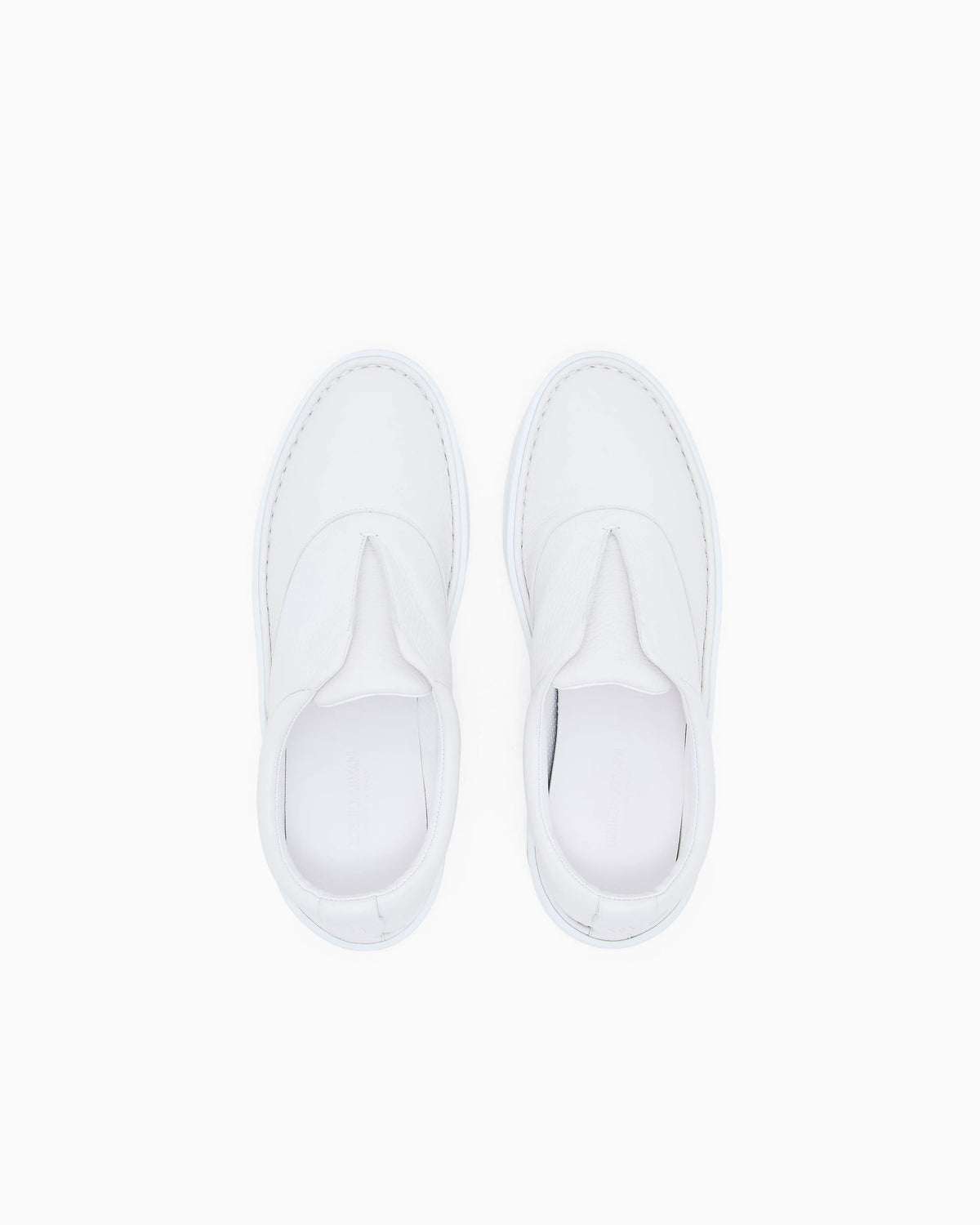 Deerskin slip-ons