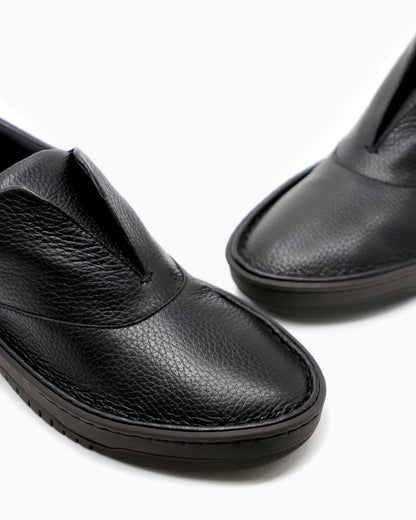 Deerskin slip-ons