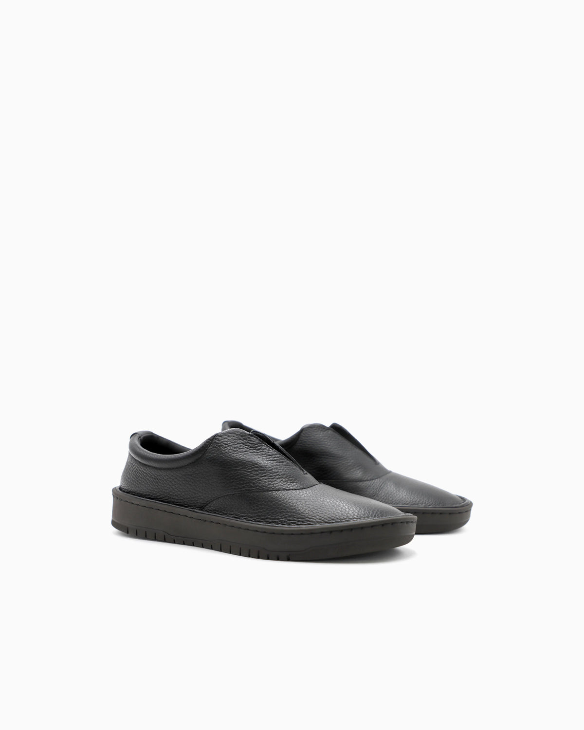 Deerskin slip-ons