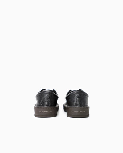 Deerskin slip-ons