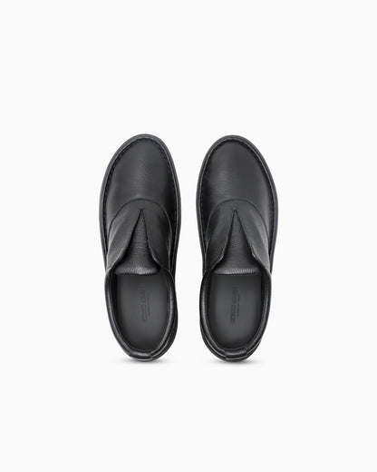Deerskin slip-ons