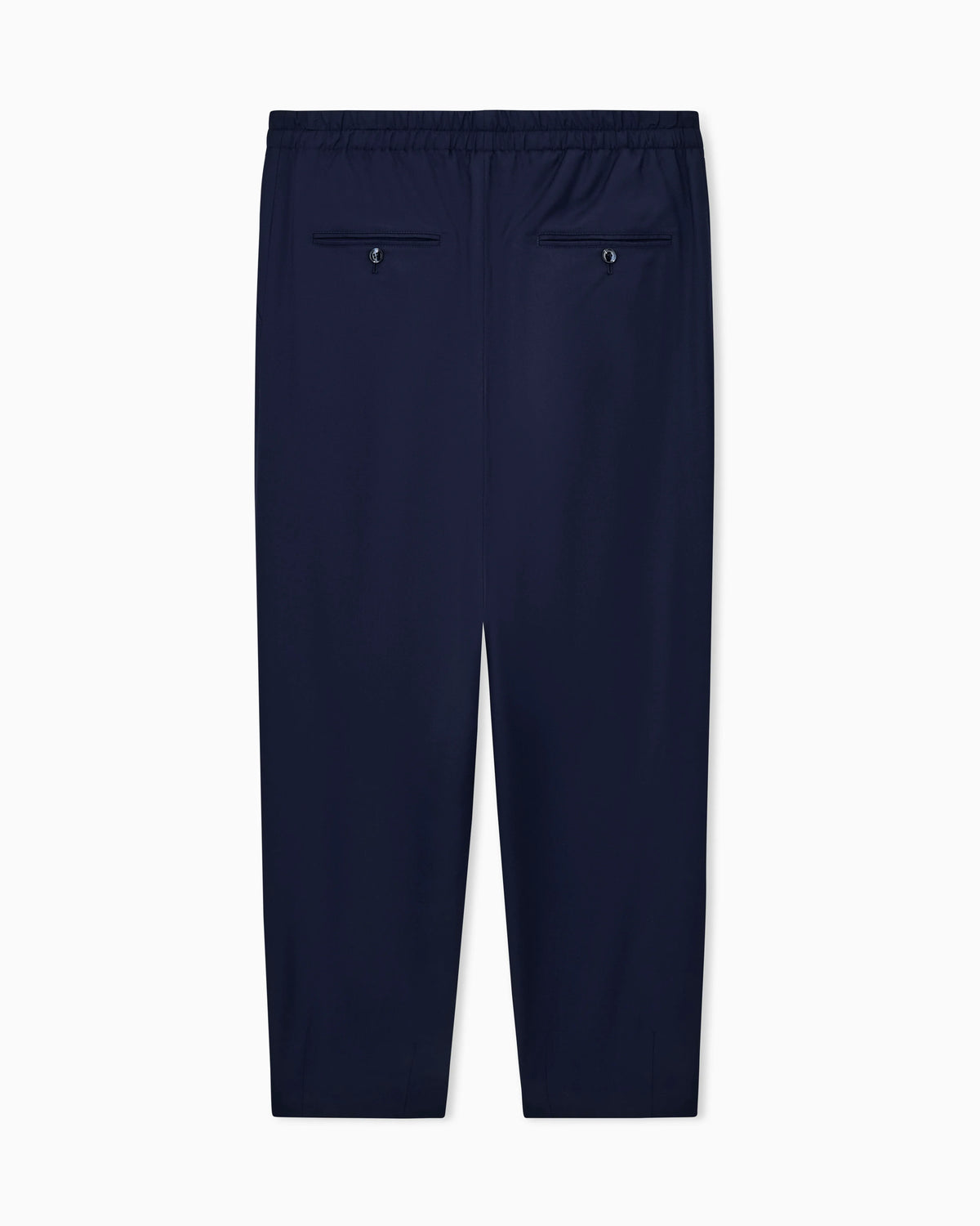 Trousers regular fit in lightweight cashmere twill
