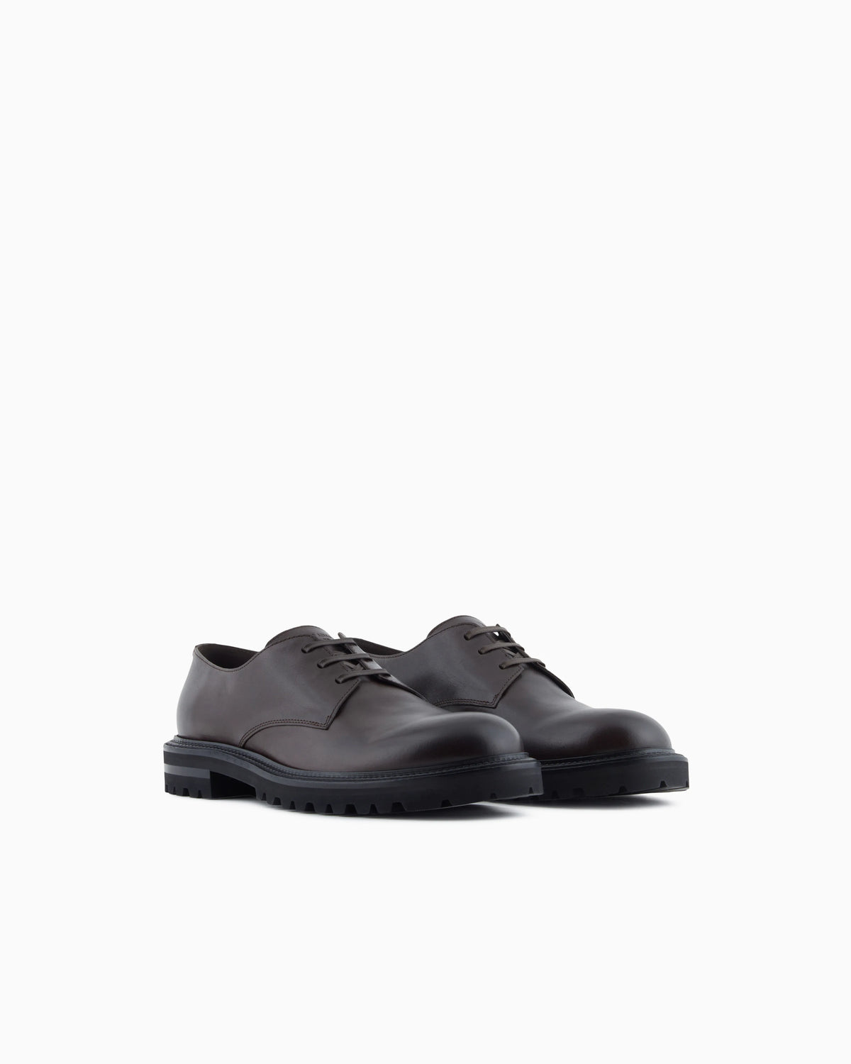 Nappa calfskin Derby shoes