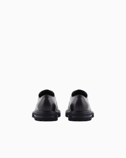 Nappa calfskin Derby shoes