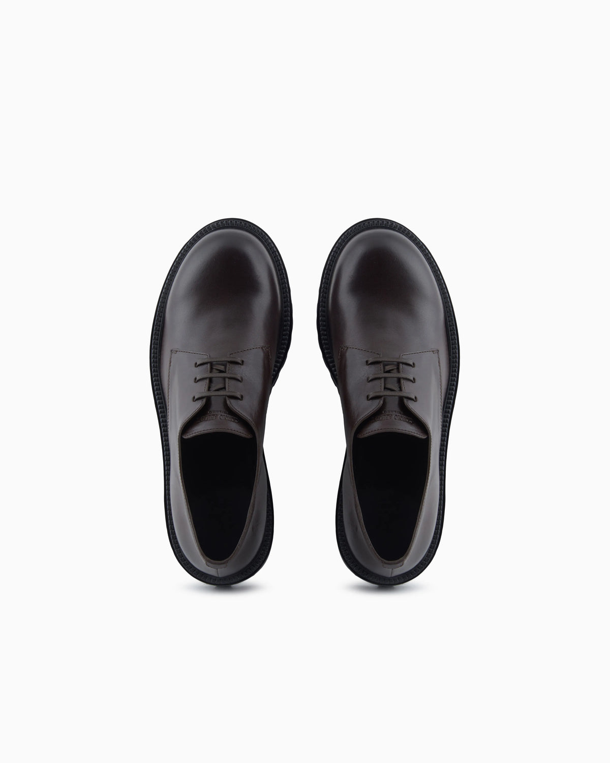 Nappa calfskin Derby shoes