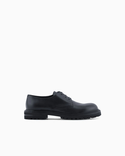 Nappa calfskin Derby shoes