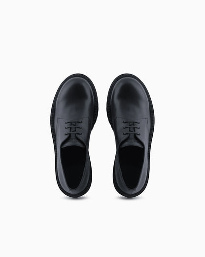 Nappa calfskin Derby shoes