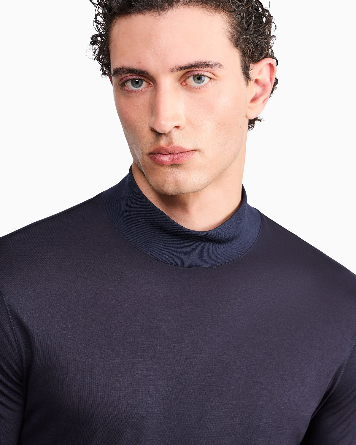 Slim Fit Long Sleeve Turtleneck Sweater
