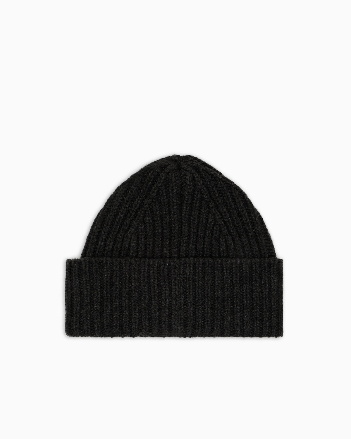 Giorgio Armani Neve ribbed cashmere beanie